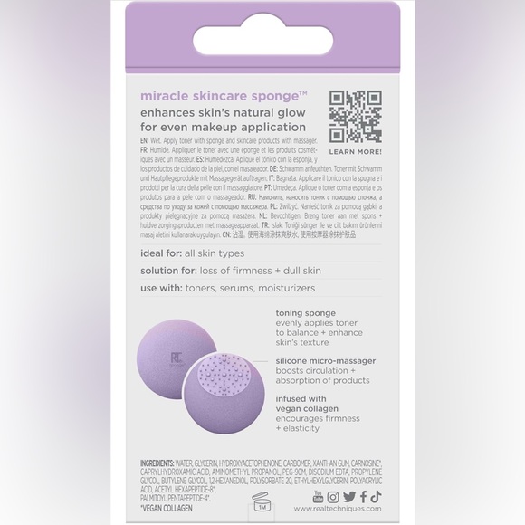 Real Techniques Miracle Skincare Sponge - Picture 8 of 8